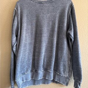 Vintage Denim Blue Sweatshirt (Small)